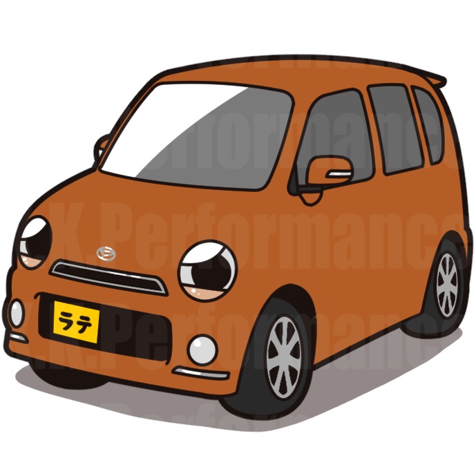 ムーヴラテ オリジナルステッカー ver.2