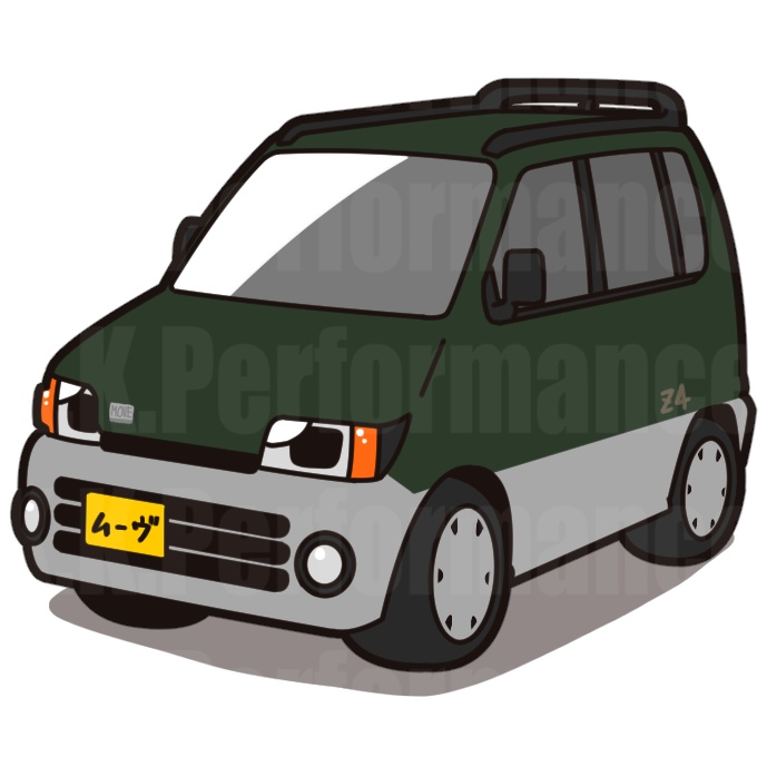 L600系 ムーヴ オリジナルステッカー ver.1