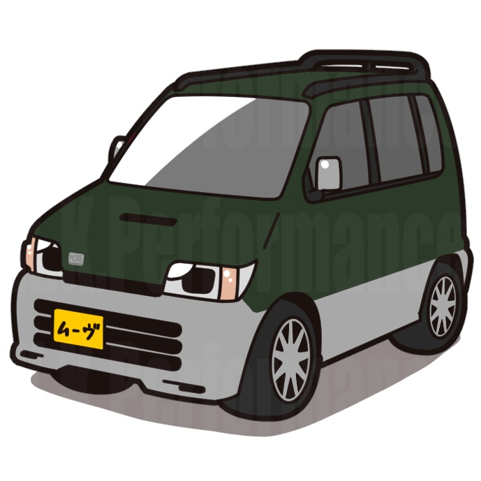 L600系 ムーヴ オリジナルステッカー ver.1