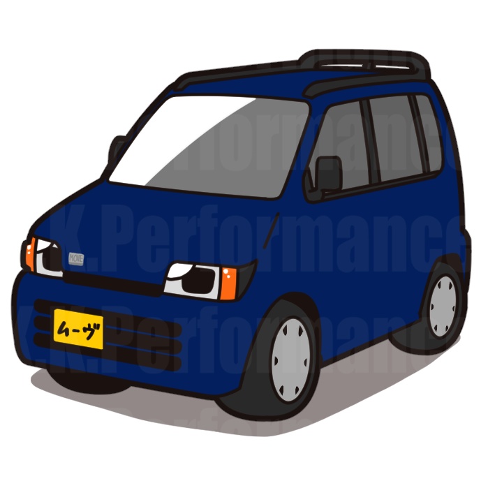 L600系 ムーヴ オリジナルステッカー ver.1