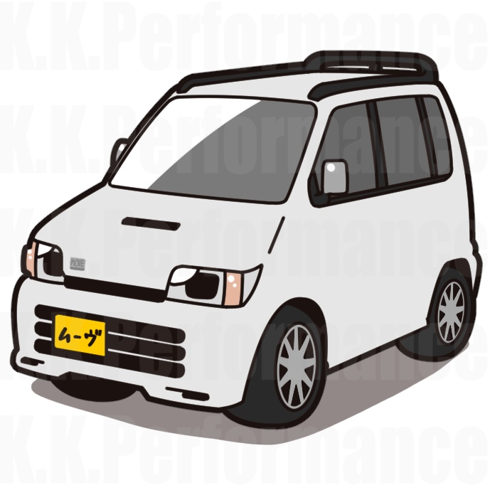 L600系 ムーヴ オリジナルステッカー ver.1