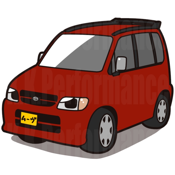 L900系 ムーヴ オリジナルステッカー ver.3