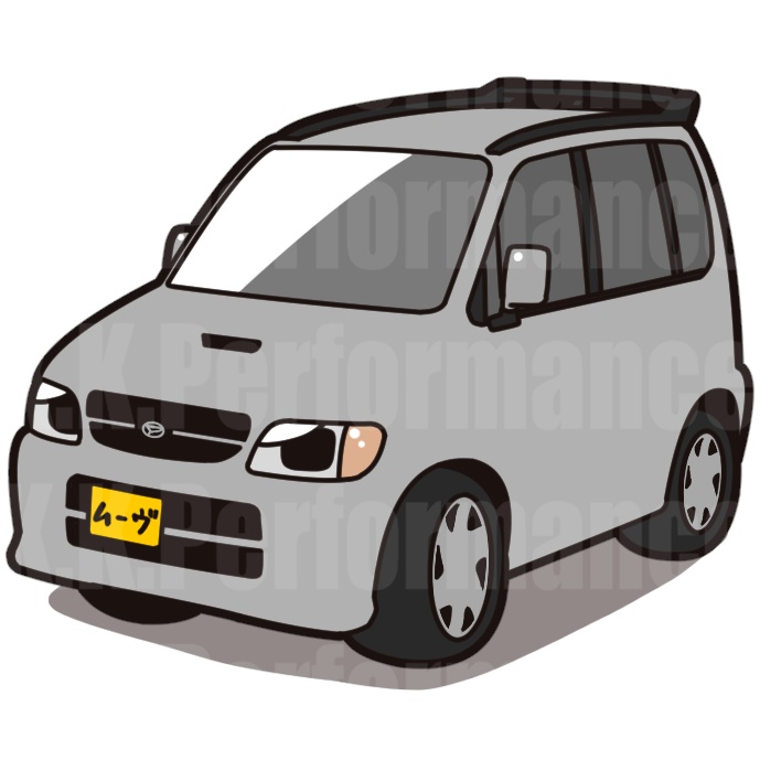 L900系 ムーヴ オリジナルステッカー ver.3