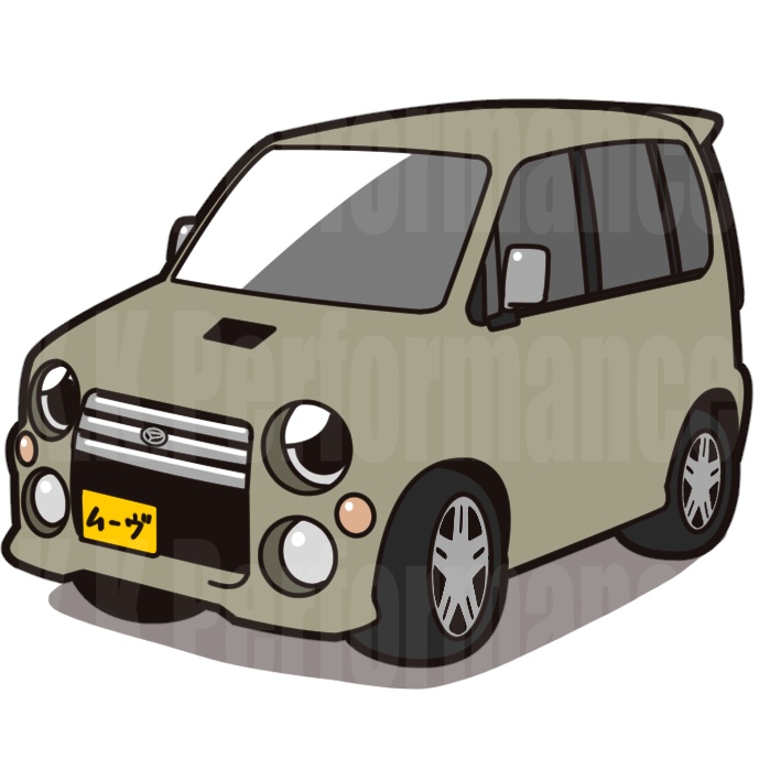 L900系　ムーヴ　オリジナルステッカー　ver.5