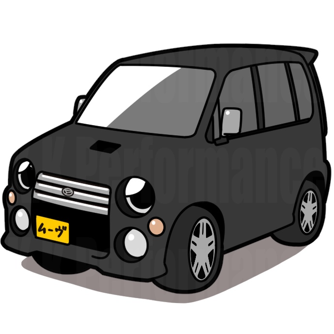 L900系 ムーヴ オリジナルステッカー ver.5