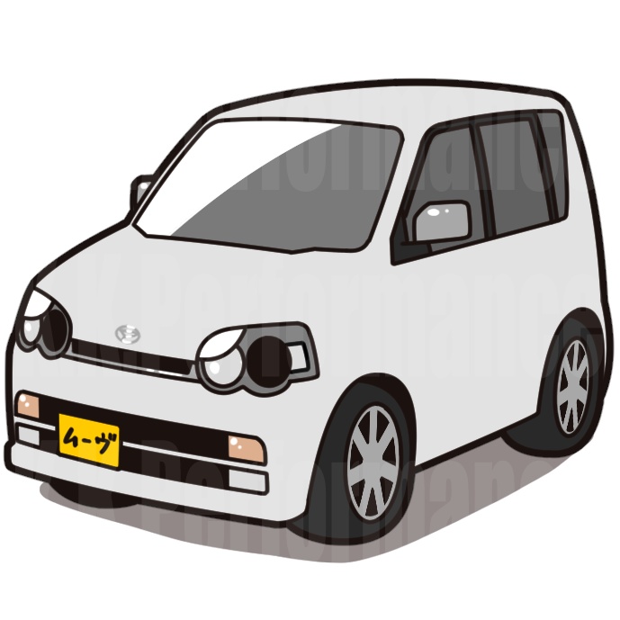L150系　ムーヴ　オリジナルステッカー　ver.1