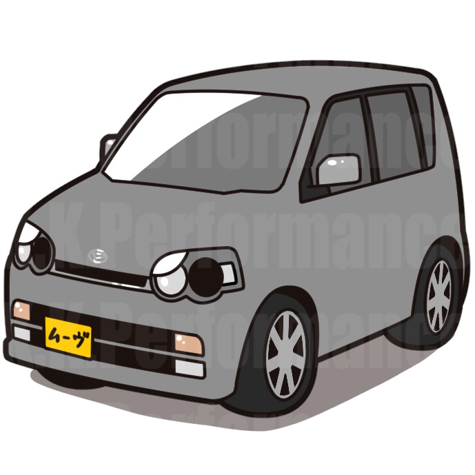 L150系　ムーヴ　オリジナルステッカー　ver.1