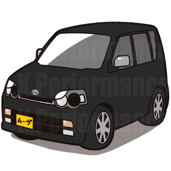 L150系 ムーヴ オリジナルステッカー ver.1