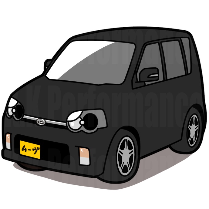 L150系 ムーヴ オリジナルステッカー ver.2