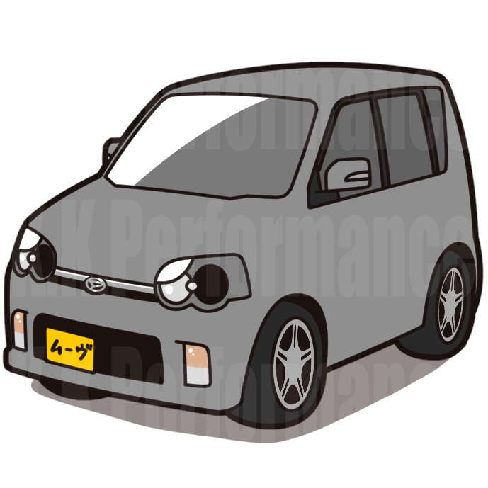 L150系 ムーヴ オリジナルステッカー ver.2