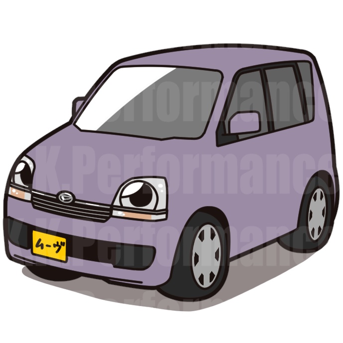 L150系　ムーヴ　オリジナルステッカー　ver.3