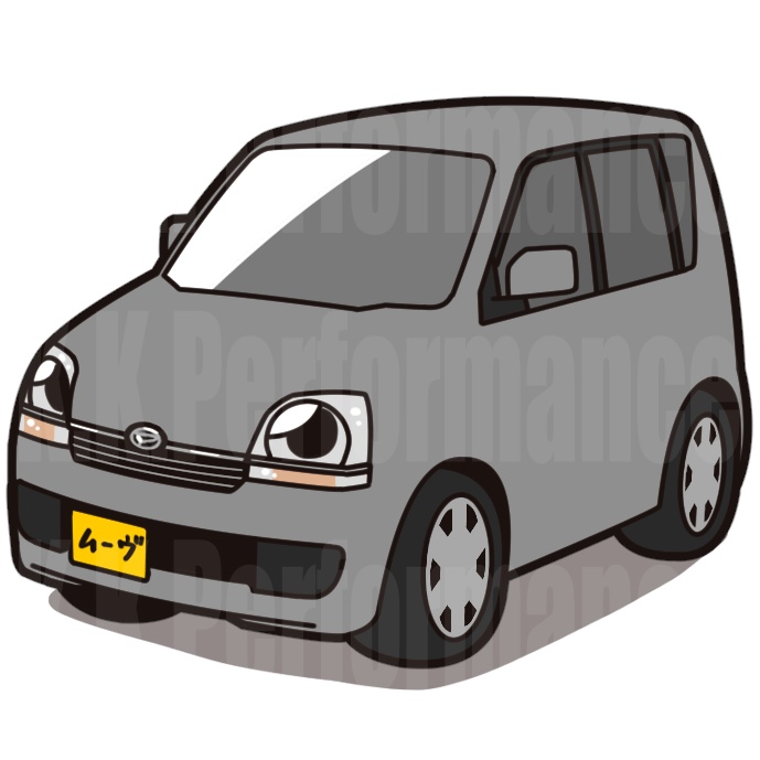 L150系 ムーヴ オリジナルステッカー ver.3