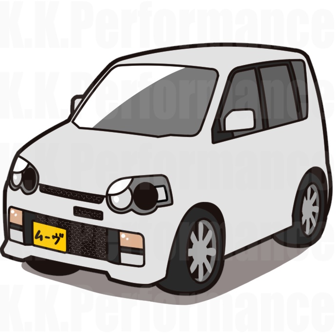 L150系　ムーヴ　オリジナルステッカー　ver.4