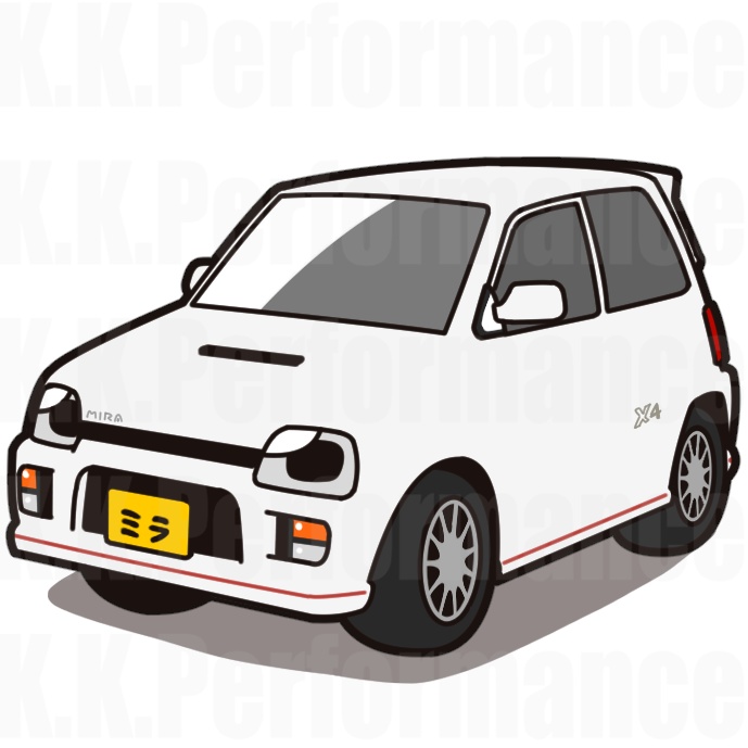 L200系　ミラ　オリジナルステッカー　ver.3
