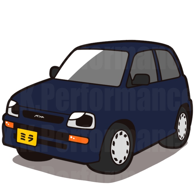 L500系 ミラ オリジナルステッカー ver.1