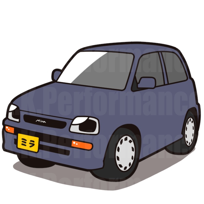 L500系　ミラ　オリジナルステッカー　ver.1