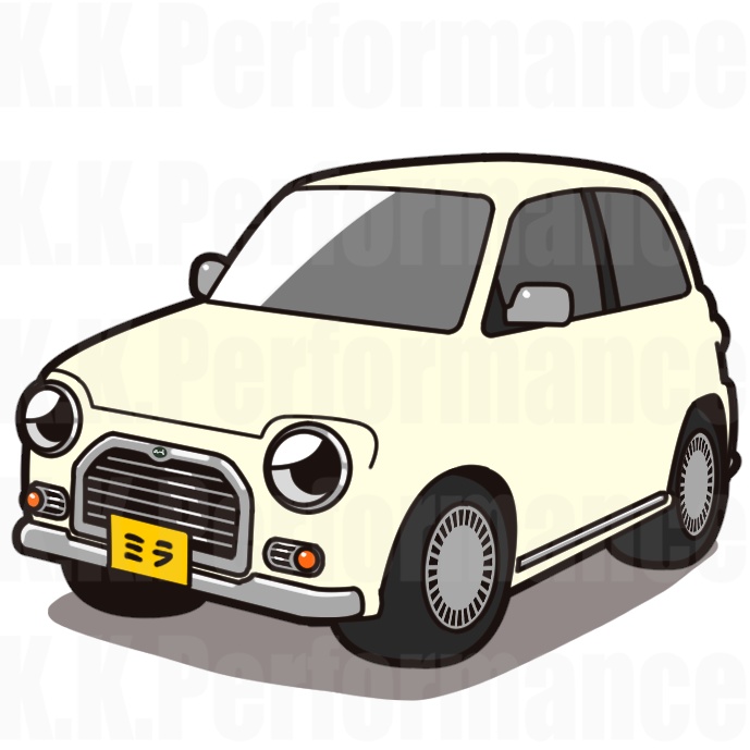 L500系　ミラ　オリジナルステッカー　ver.4