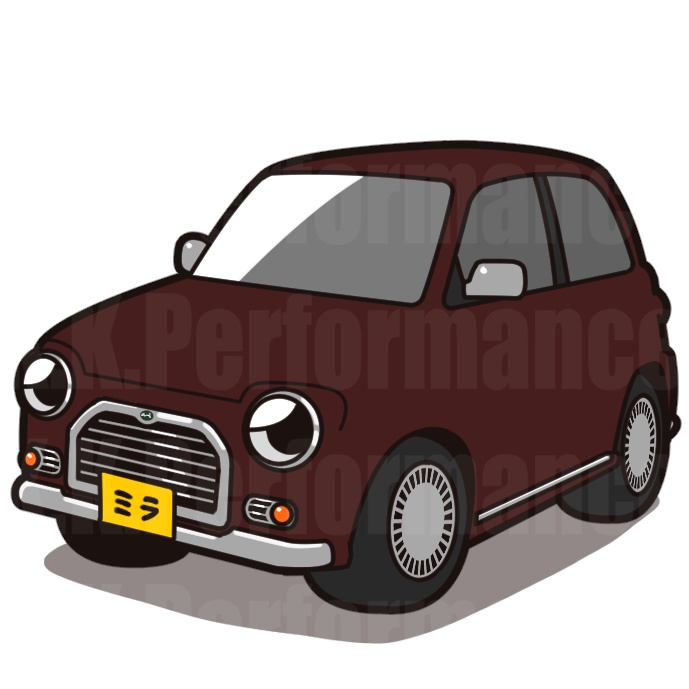 L500系 ミラ オリジナルステッカー ver.5