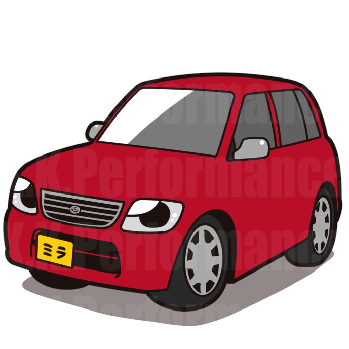 L700系　ミラ　オリジナルステッカー　ver.2