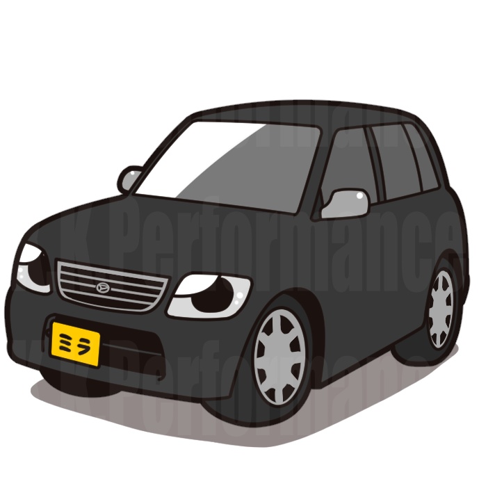 L700系 ミラ オリジナルステッカー ver.2