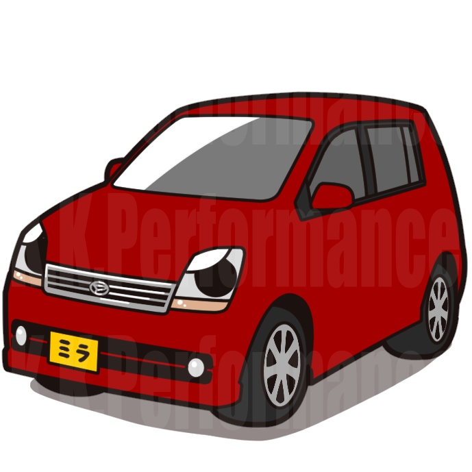 L250系 ミラアヴィ オリジナルステッカー ver.1