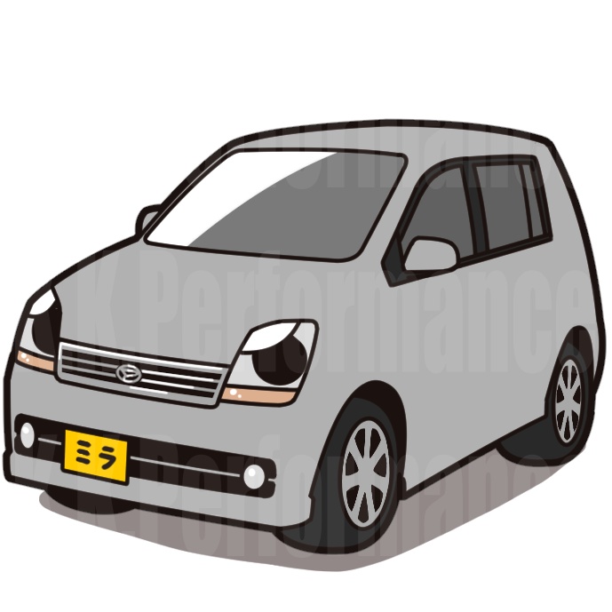 L250系 ミラアヴィ オリジナルステッカー ver.1