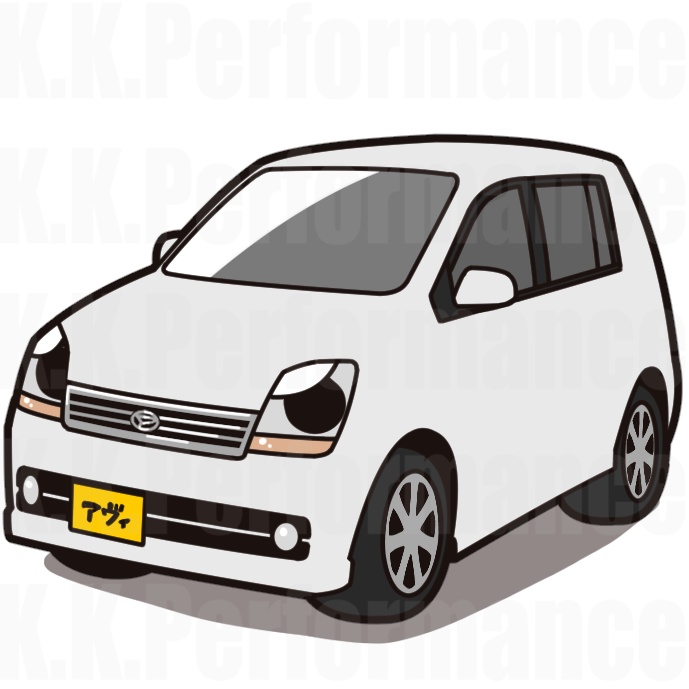 L250系　ミラアヴィ　オリジナルステッカー　ver.1