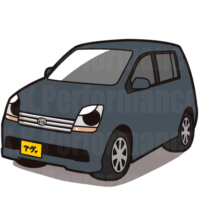 L250系　ミラアヴィ　オリジナルステッカー　ver.2