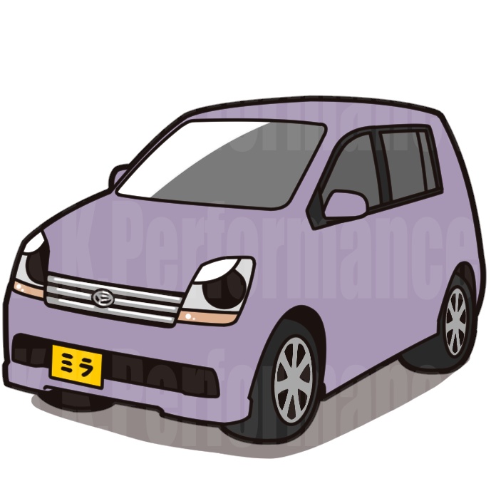 L250系 ミラアヴィ オリジナルステッカー ver.2