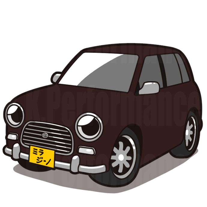 L700系 ミラジーノ オリジナルステッカー