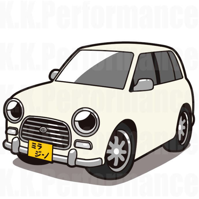 L700系　ミラジーノ　オリジナルステッカー