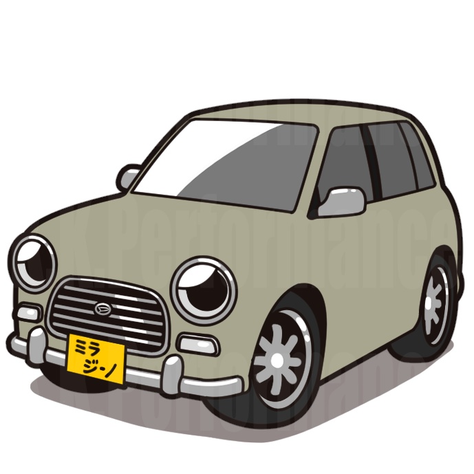 L700系 ミラジーノ オリジナルステッカー