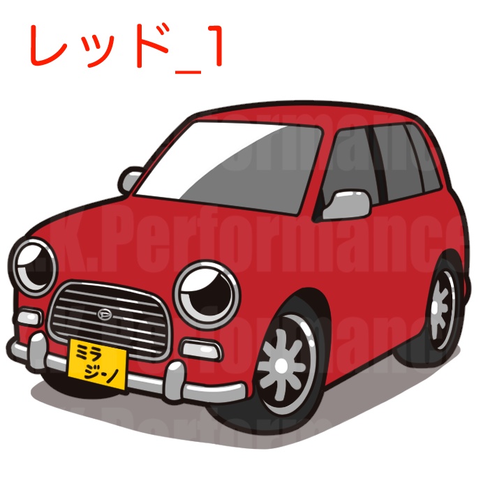 L700系 ミラジーノ オリジナルステッカー
