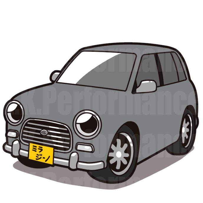 L700系 ミラジーノ オリジナルステッカー