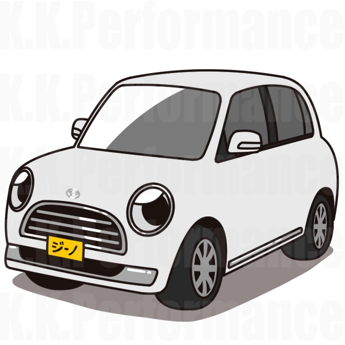 L650系　ミラジーノ　オリジナルステッカー　ver.1