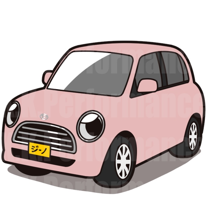 L650系 ミラジーノ オリジナルステッカー ver.1