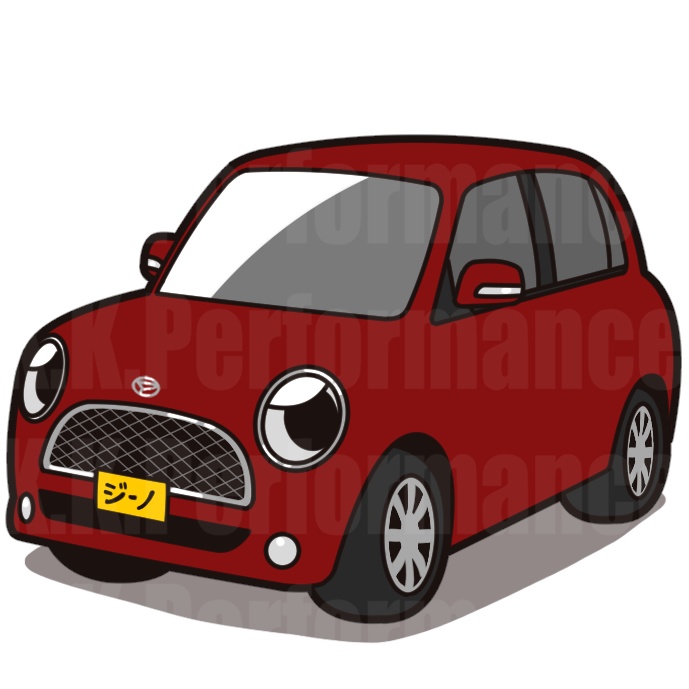L650系　ミラジーノ　オリジナルステッカー　ver.2