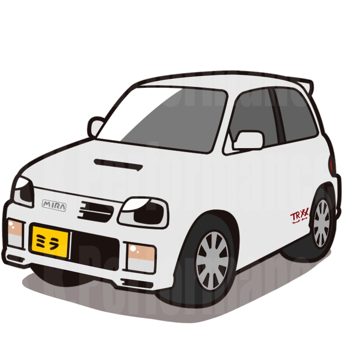 L500系 ミラ オリジナルステッカー ver.3
