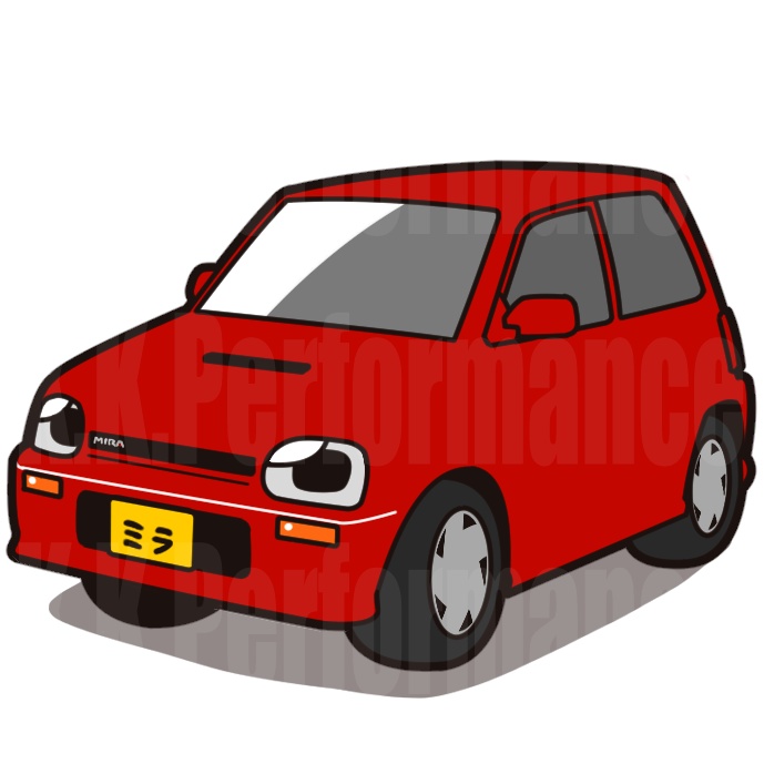 L200系 ミラ オリジナルステッカー ver.3