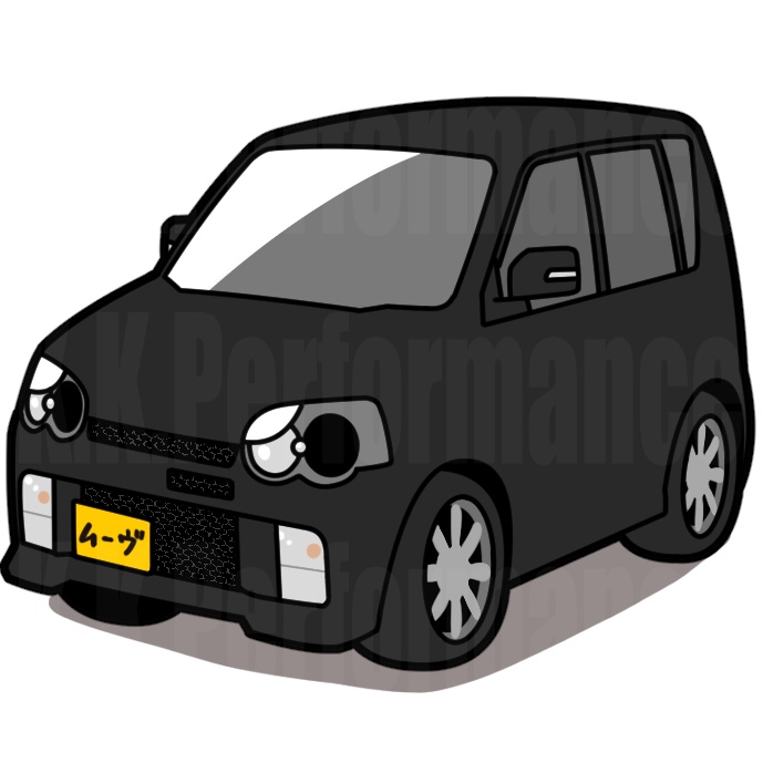 L150系 ムーヴ オリジナルステッカー ver.5