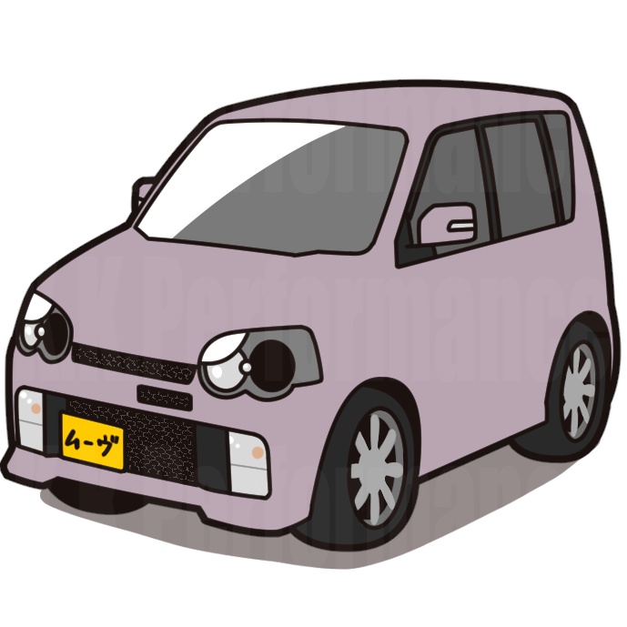 L150系 ムーヴ オリジナルステッカー ver.5