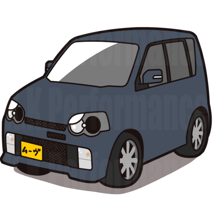 L150系 ムーヴ オリジナルステッカー ver.5