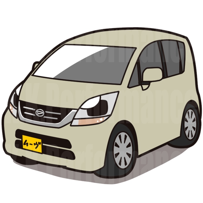 L175系　ムーヴ　オリジナルステッカー　ver.1