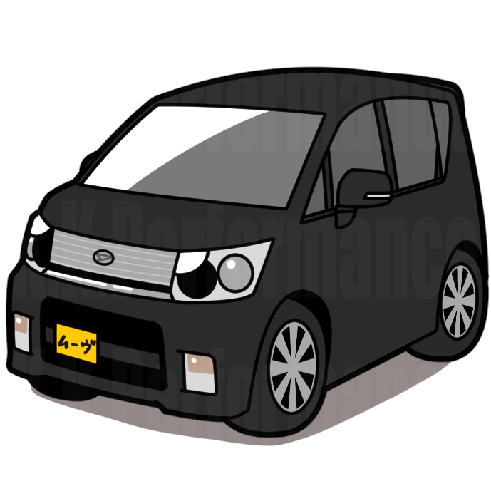 L175系 ムーヴ オリジナルステッカー ver.2