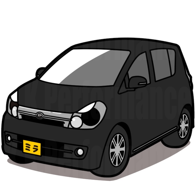 L275系 ミラ オリジナルステッカー ver.2