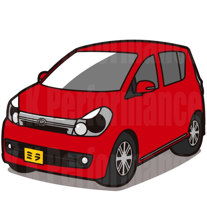 L275系　ミラ　オリジナルステッカー　ver.2