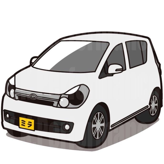 L275系 ミラ オリジナルステッカー ver.2