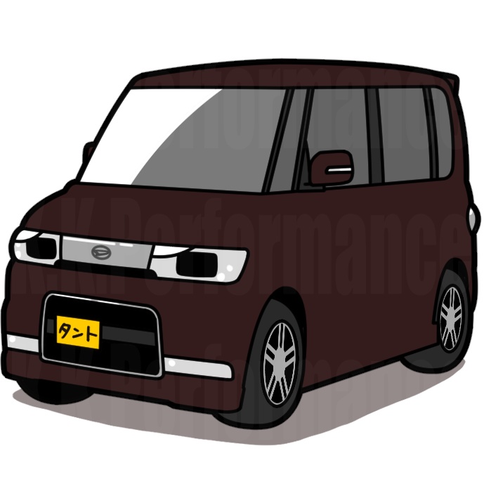 L350系 タント オリジナルステッカー ver.2