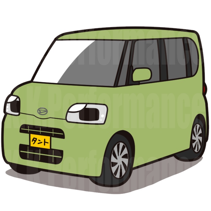 L375系　タント　オリジナルステッカー　ver.1