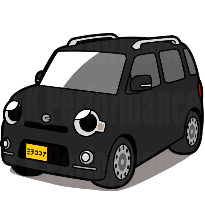 ミラココア オリジナルステッカー ver.1